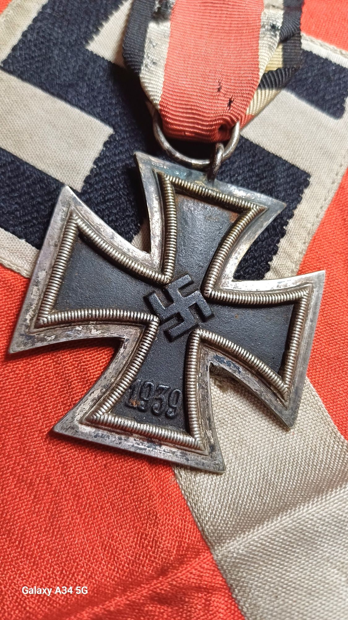 PROMOÇÃO--Cruz de ferro 2a classe ORIGINAL Alemanha nazi-suástica