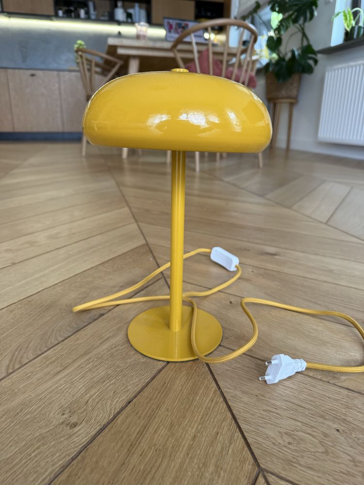 lampka zara home żółta