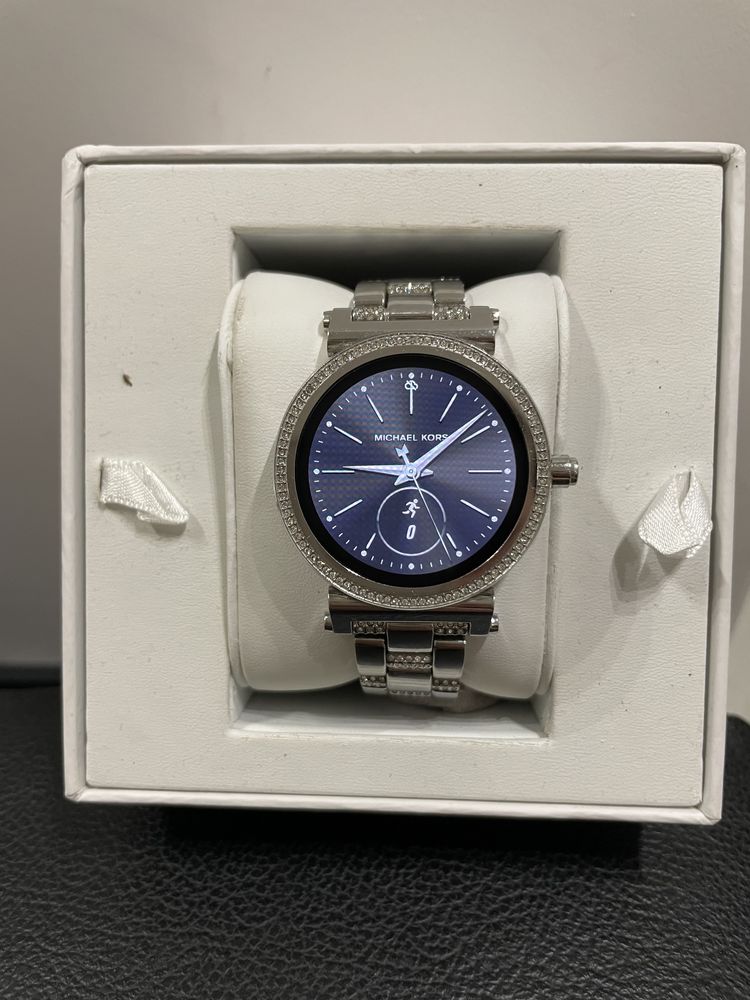 Sofie Michael Kors srebrny z cyrkoniami zegarek