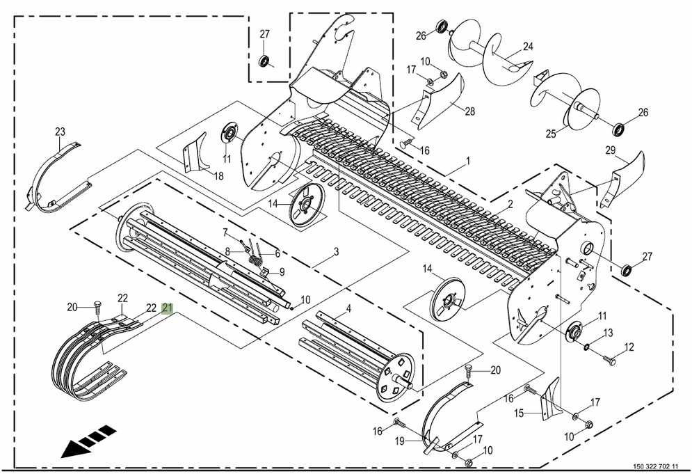 Osłona podbieracza Comprima CF CV V155 XC Ultima Prasa Krone blacha
