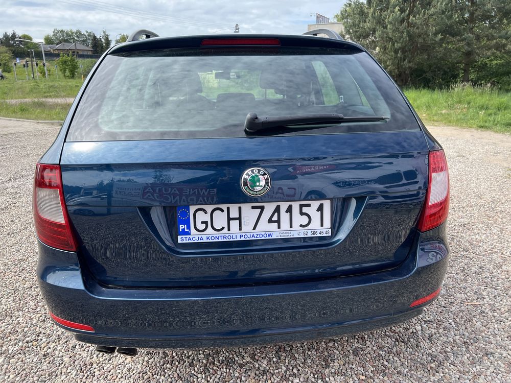 Skoda Super B 2012R 2,0TDI 170KM Klima Alusy BEZWYPADKOWY Zarej w PL