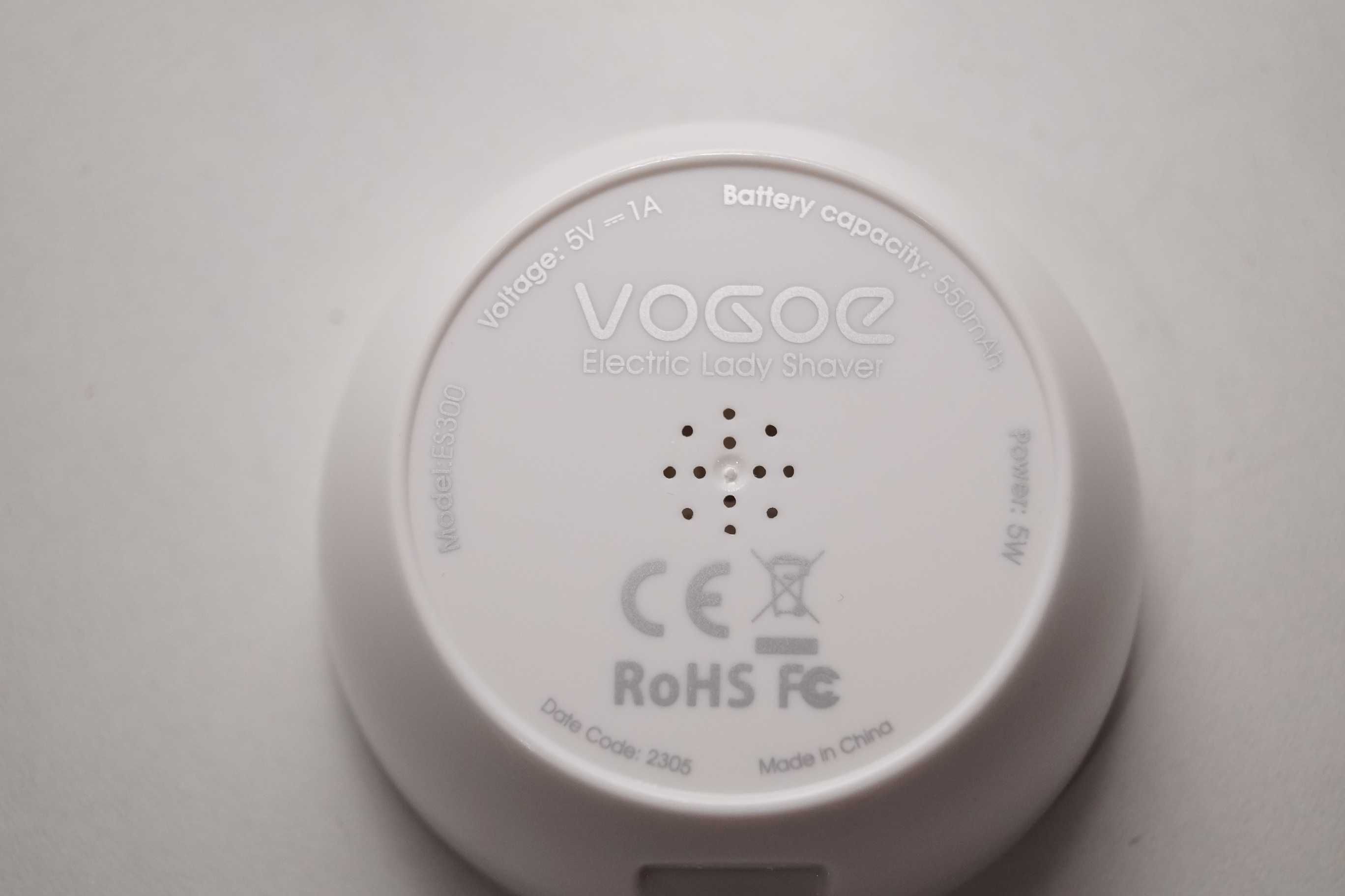 VOGOE ES300 Maszynka do golenia golarka elektryczna dla kobiet