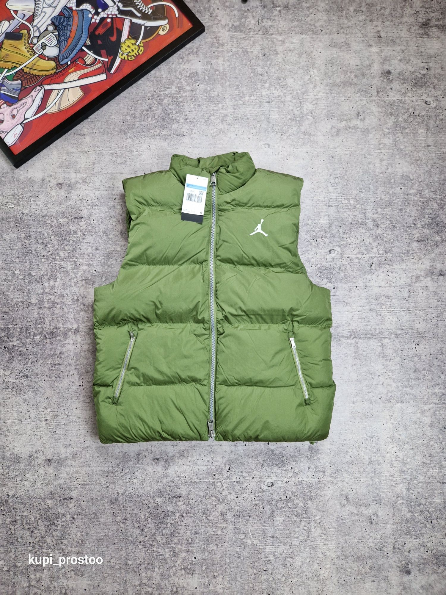 Оригінальна пухова Жилетка Jordan Essentials Men's Eco Vest