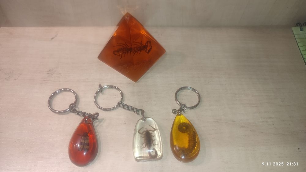 Brelok Zwierząt w Bursztynie