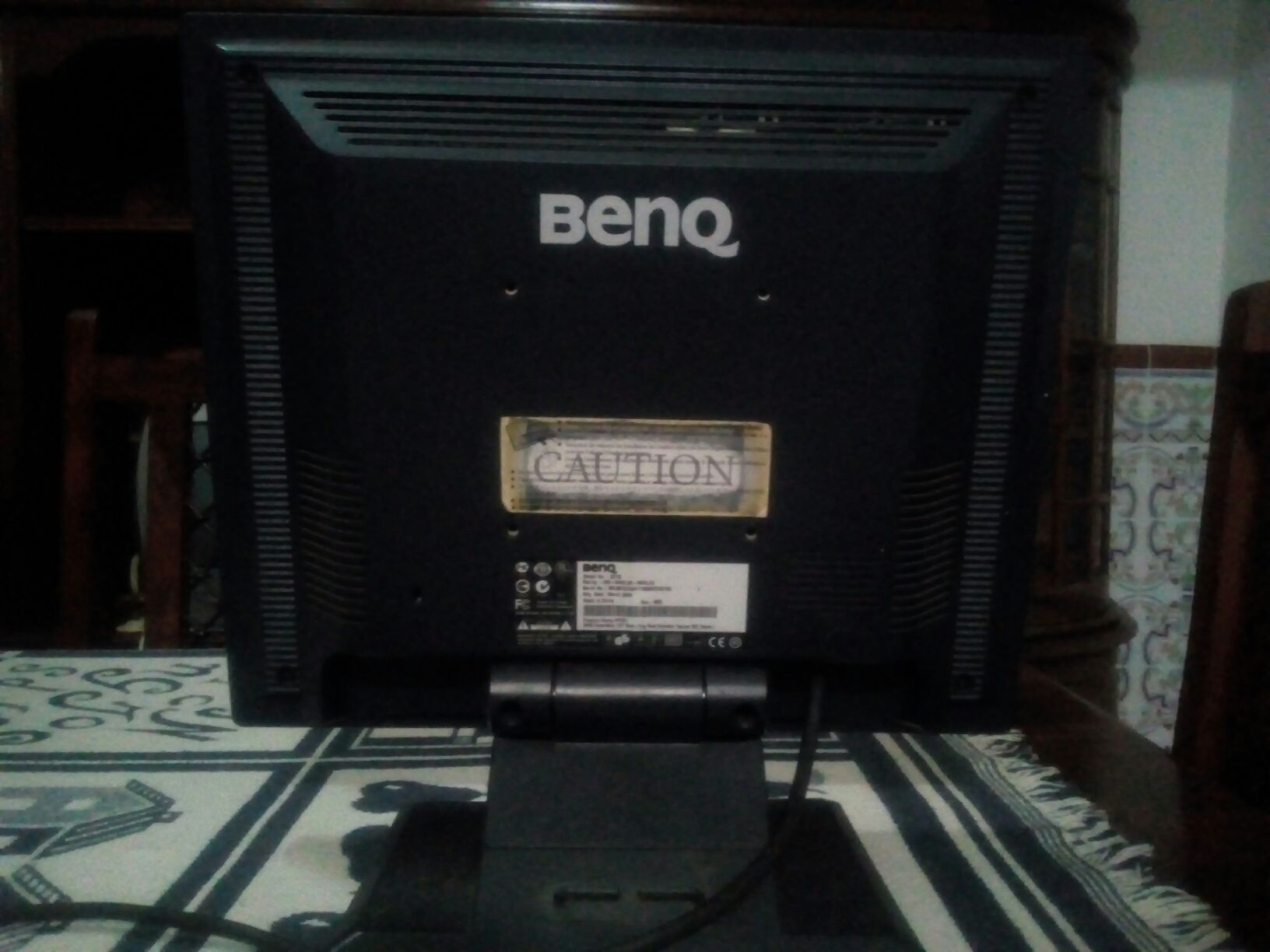 Monitor Benq 19" avariado