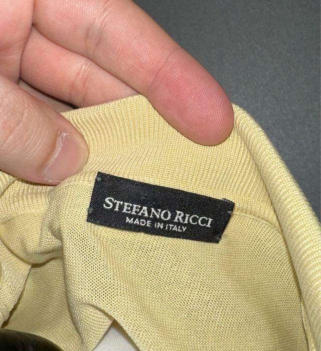 Шелковая поло Stefano Ricci