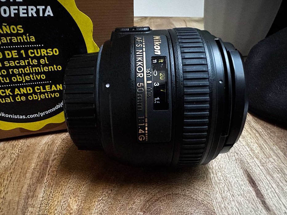 Objectiva AF-S NIKKOR 50mm f/1.4G - Nikon