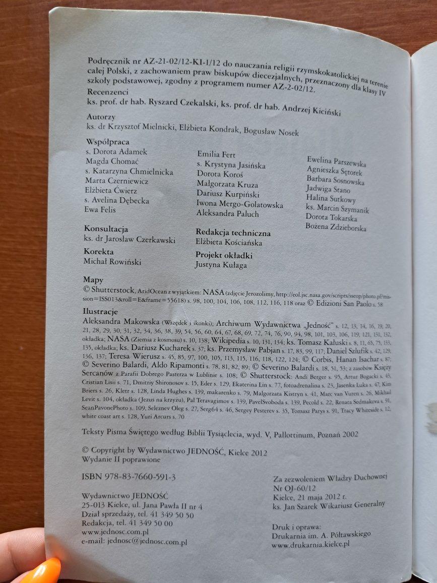 Podręcznik do religii dla kl. 4 "Miejsce pełne BOGActw"