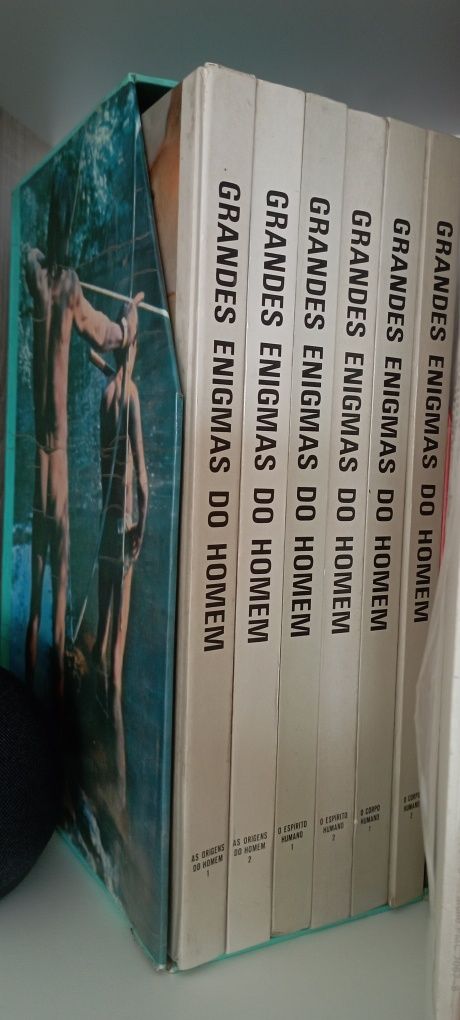 Colecção de 6 livros "Grandes Enigmas"