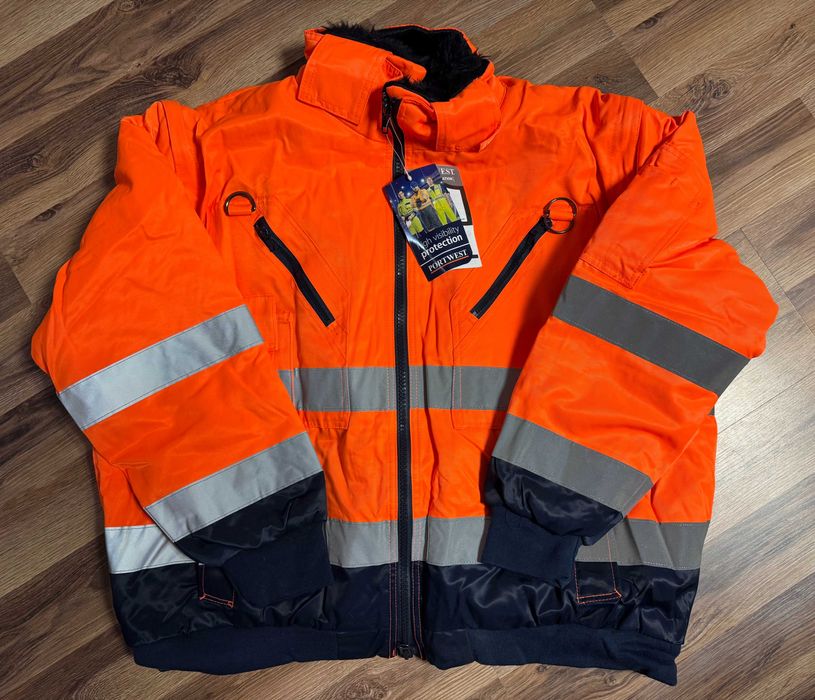 Kurtka odblaskowa 3w1, r. 3XL