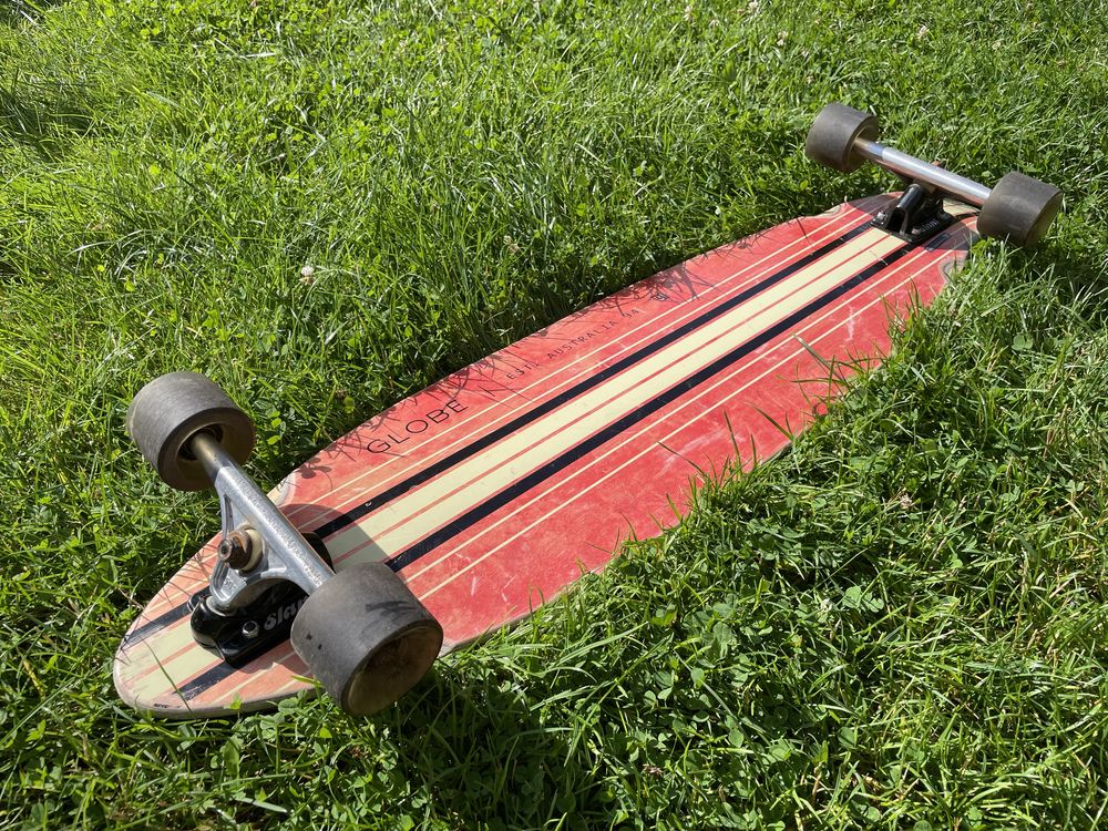 Longboard Globe Pinner red/black