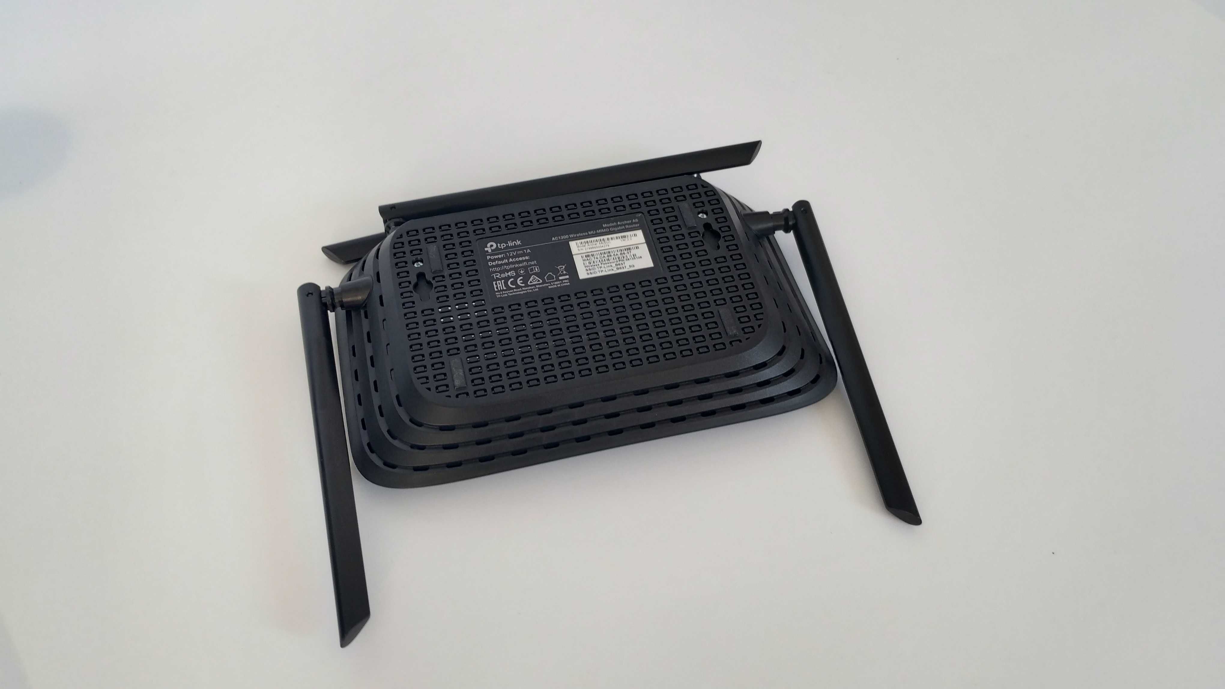 Router TP-Link Archer A6 AC1200 (Wi-Fi 5, Dual-band)