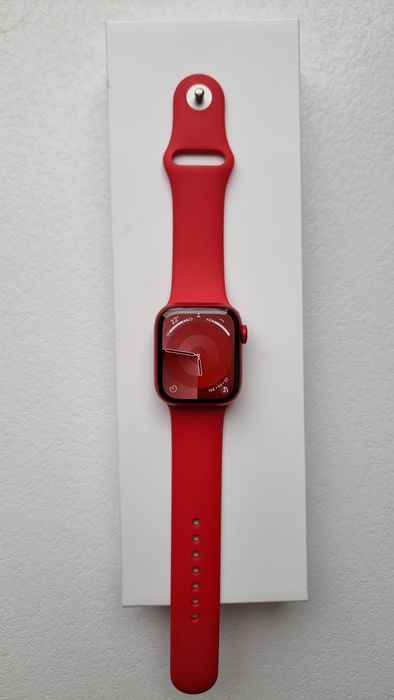 Nowy Smartwatch Apple Watch Series 9 41mm RED – ZAFOLIOWANY!