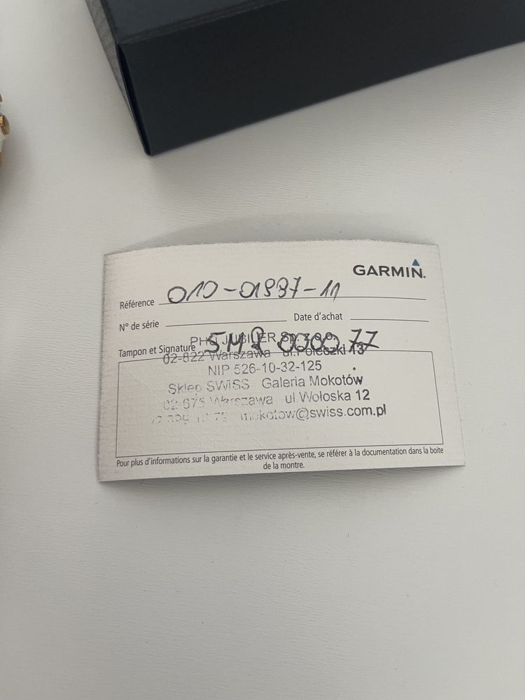 Zegarek Garmin 5s plus