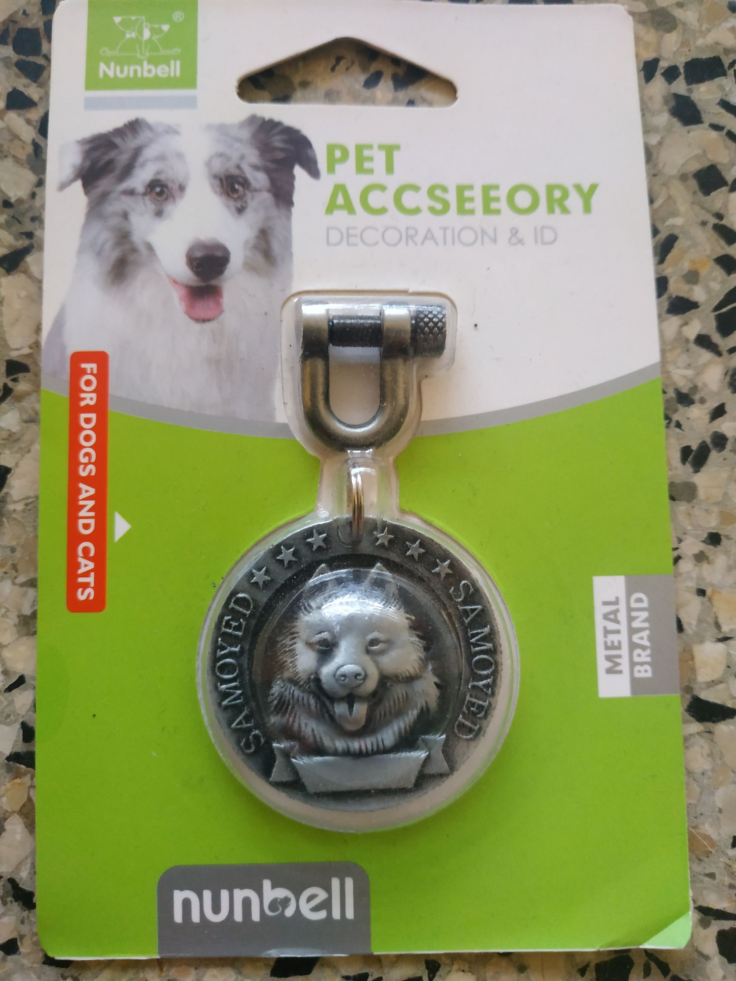 Adresówka identyfikator wisiorek dla psa Samoyed