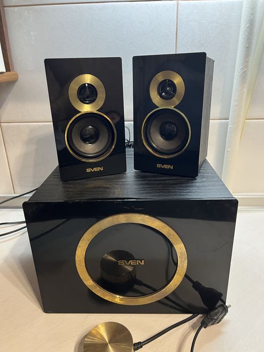 Продам колонки Sven Ms-1085 gold