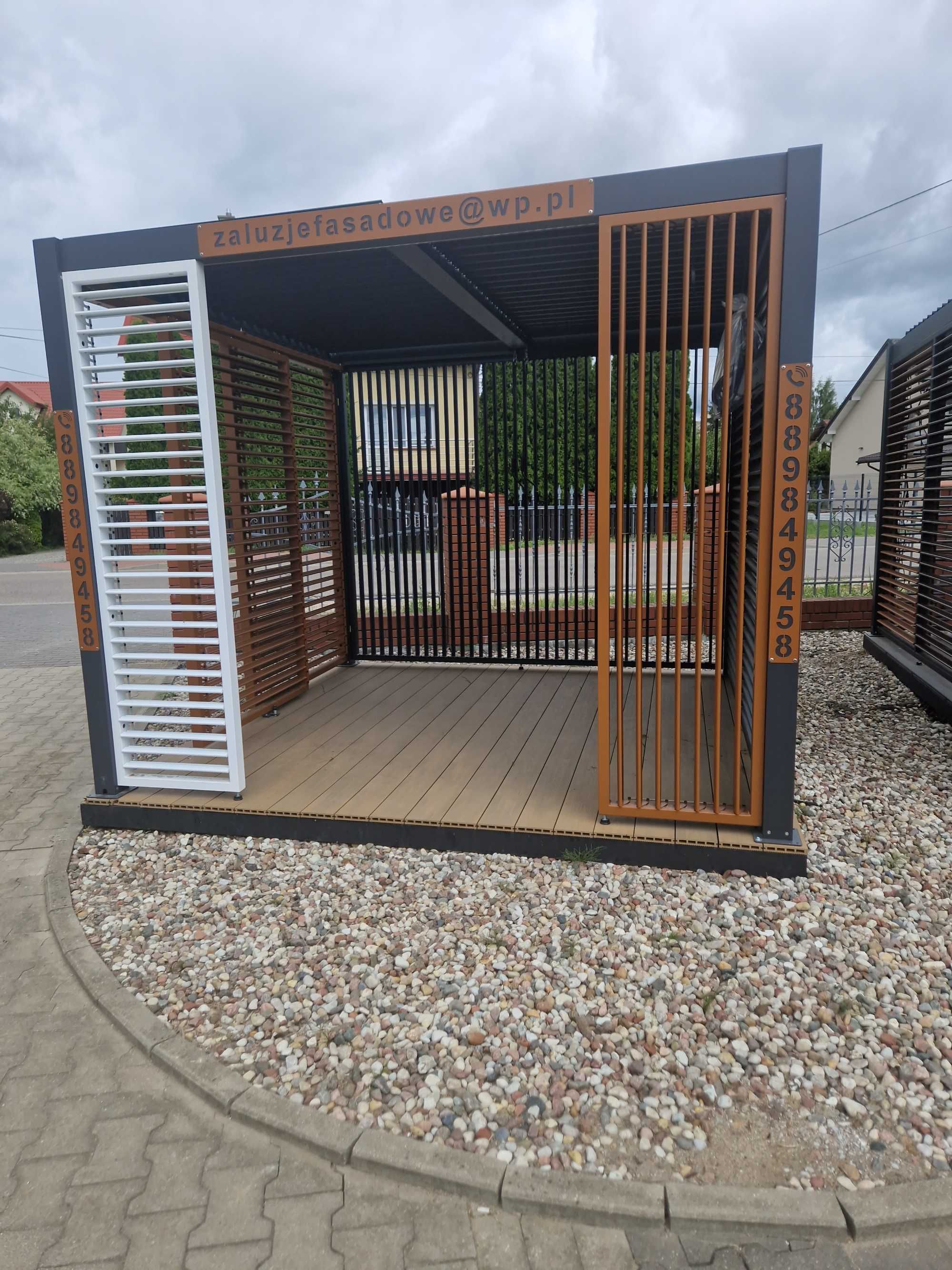 Panel żaluzjowy , pergola altanka ,ruchoma deseczka, zadaszenie tarasu