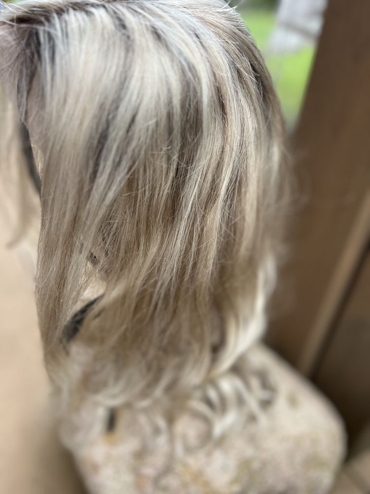 Wlosy Naturalne Blond - Peruka