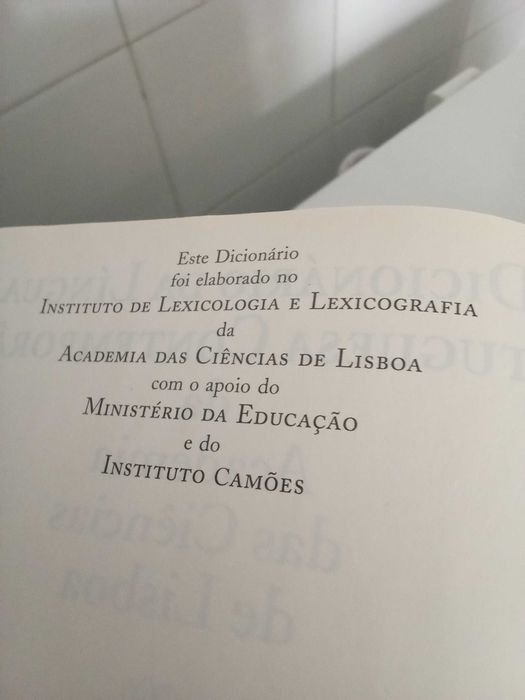 Dicionário da Língua Portuguesa Contemporânea Verbo (2 livros)