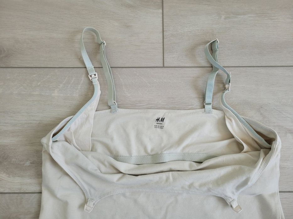Bluzka bluzeczka koszulka ciążowa do karmienia H&M MAMA rozm. M
