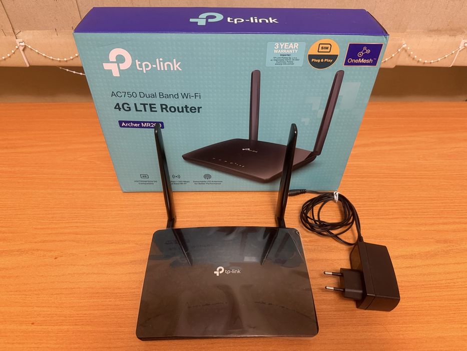Router TP-Link AC750 Archer MR200 dual band wifi