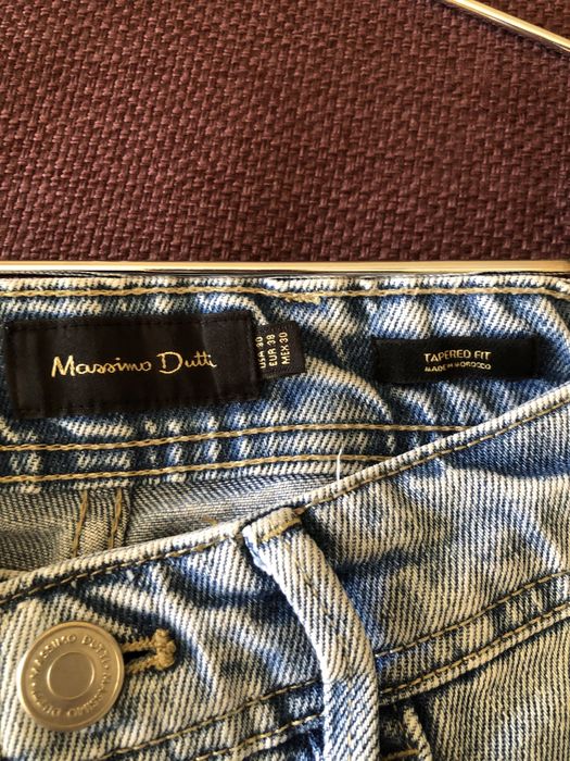 Calça ganga homem Massimo Dutti tam 38