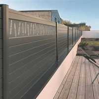 Ogrodzenia metalowe poziome nowoczesne palisadowe montaż palisada