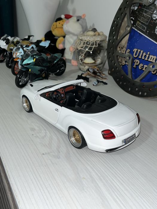 Bentley continental 1:18 bburago tuning