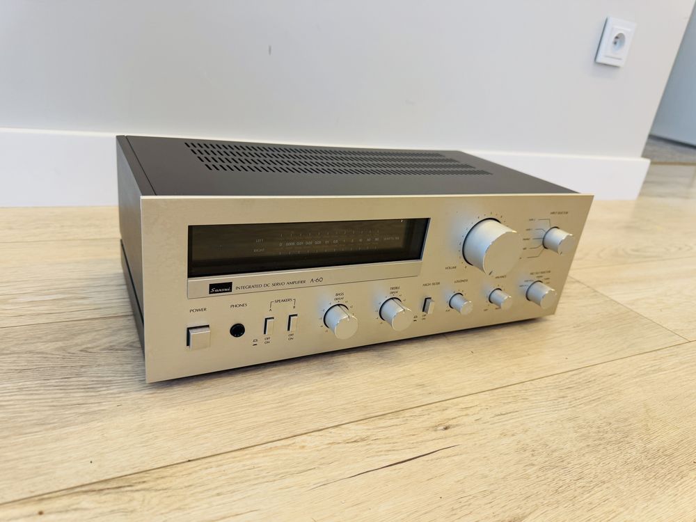 Sansui A-60 wzmacniacz hifi. Ideany.