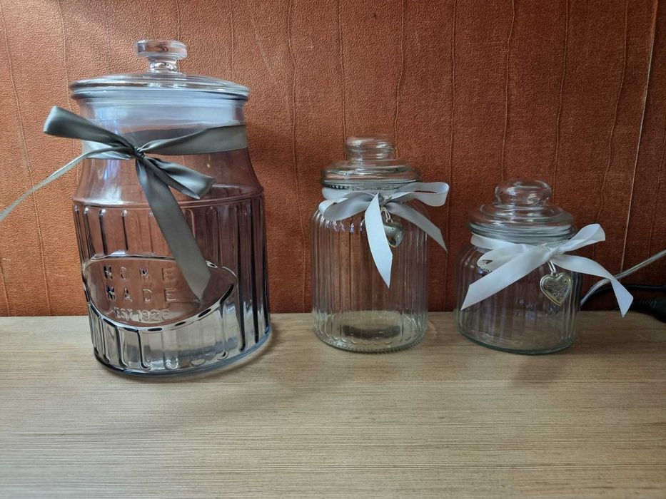 Скляні банки для сипучих