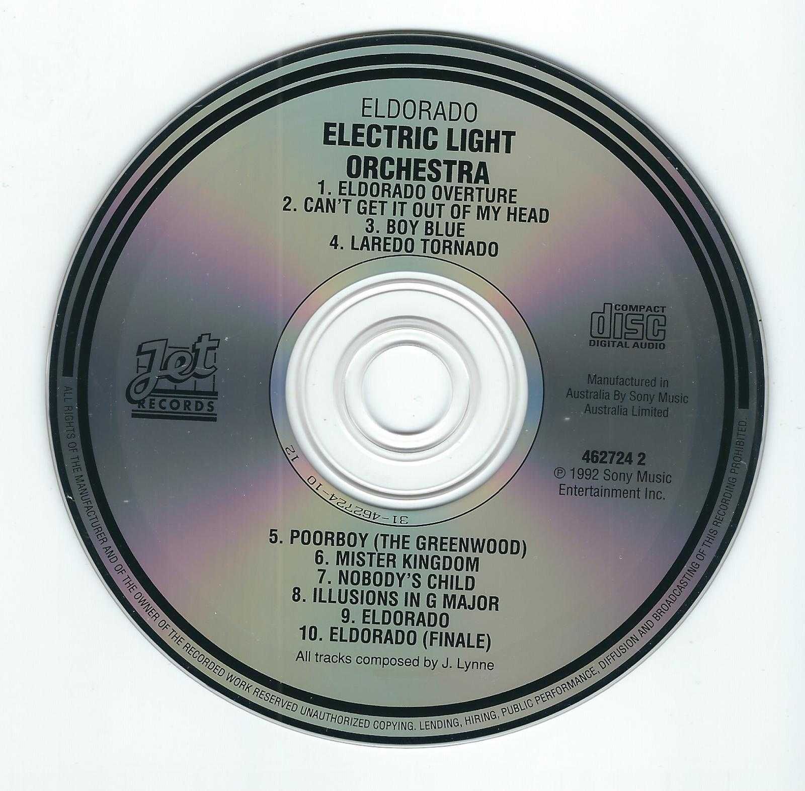 CD Electric Light Orchestra - Eldorado (1989)