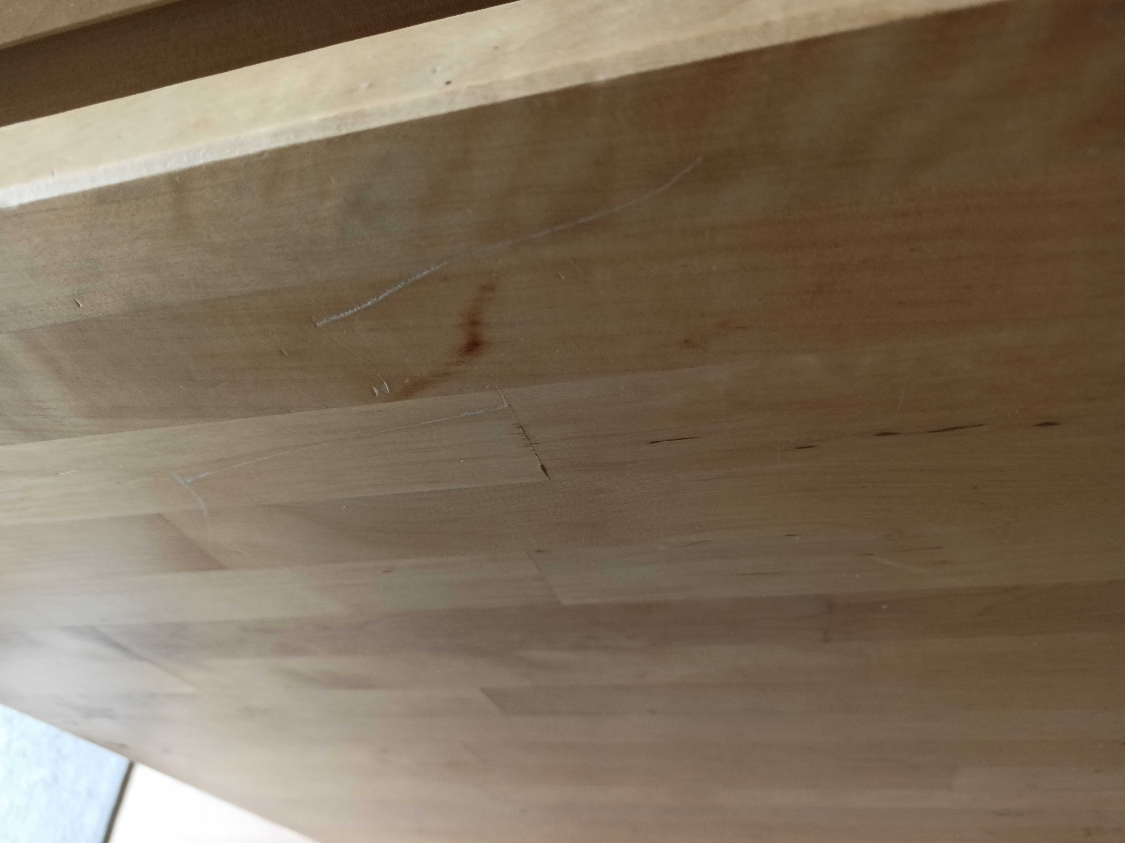 Stół opuszczane blaty NORDEN IKEA brzoza 26/89/152x80 cm stan bdb