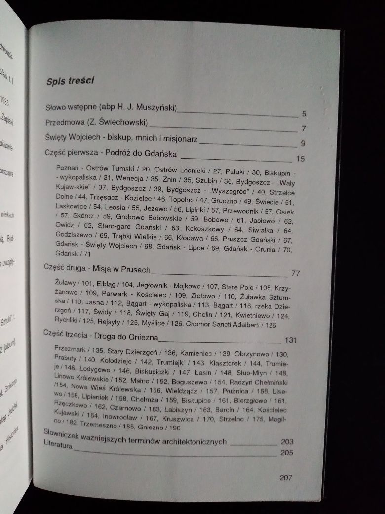 Szlak Świętego Wojciecha- przewodnik- D. Piasek  Z. Świechowski