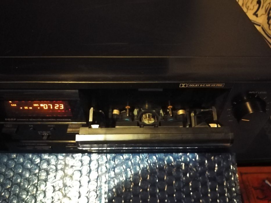 Deck duplo  de cassetes jvc autoreverse