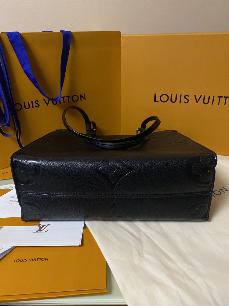 Louis Vuitton On The Go MM Black