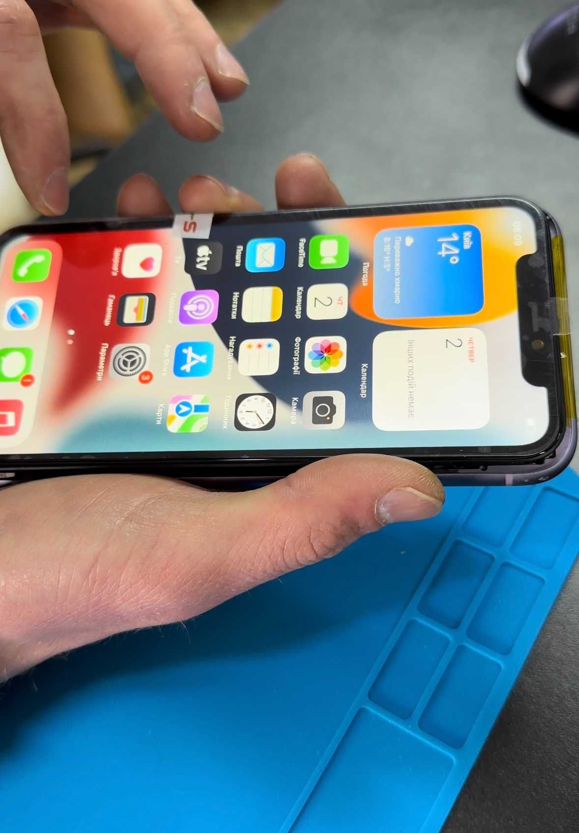 Модуль тачскрин + дисплей iPhone 11 Black Original