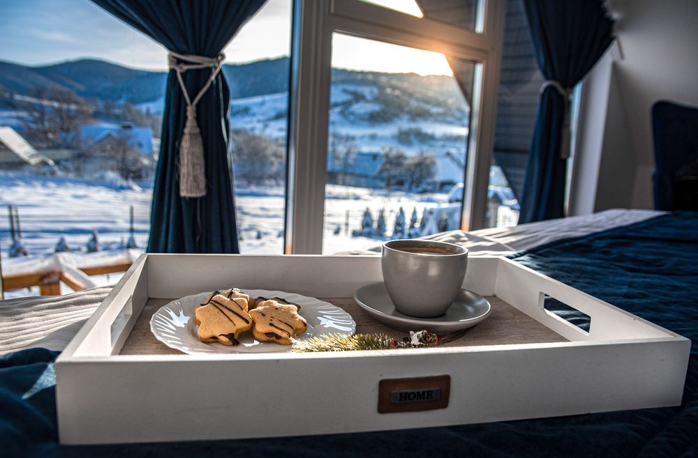 Domek w Górach z jacuzzi, Domek w Gorcach, ferie w gorach