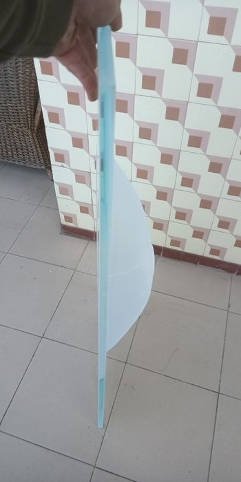 Lavatorio de vidro