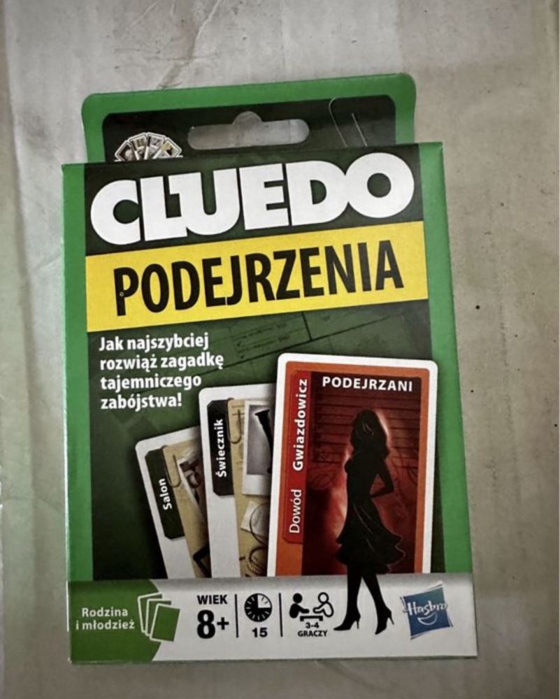 Cluedo i gra w zycie zestaw Hasbro