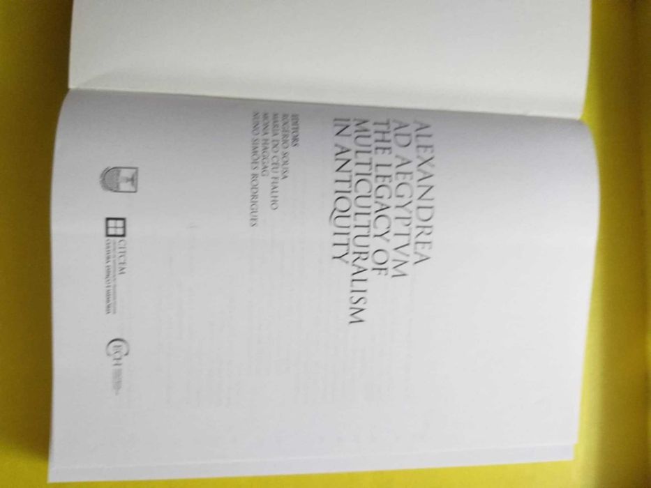 Alexandrea ad Aegyptvm The legacy of multiculturalism in antiquity