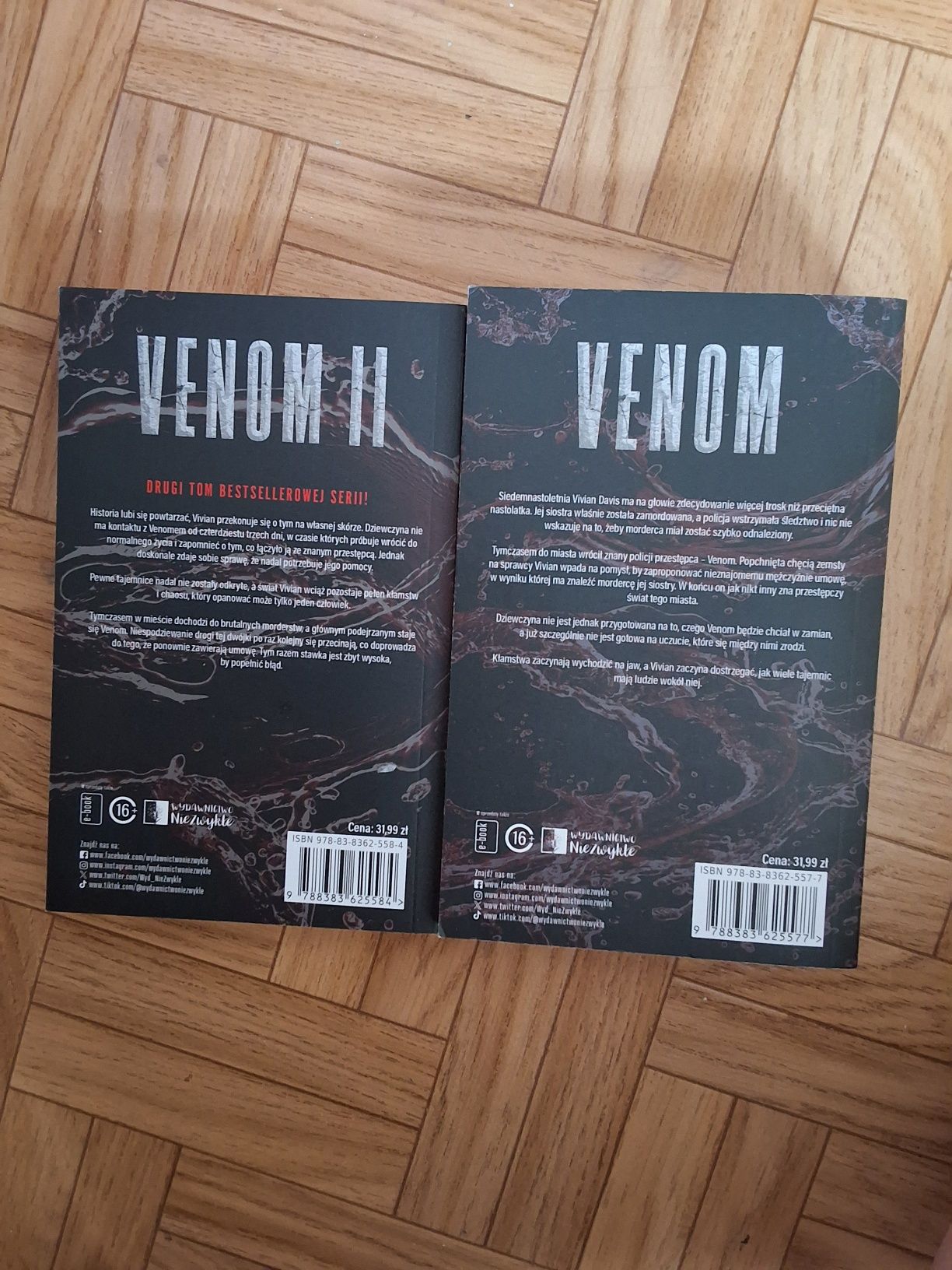 Venom 1 i 2 wersja kieszonkowa