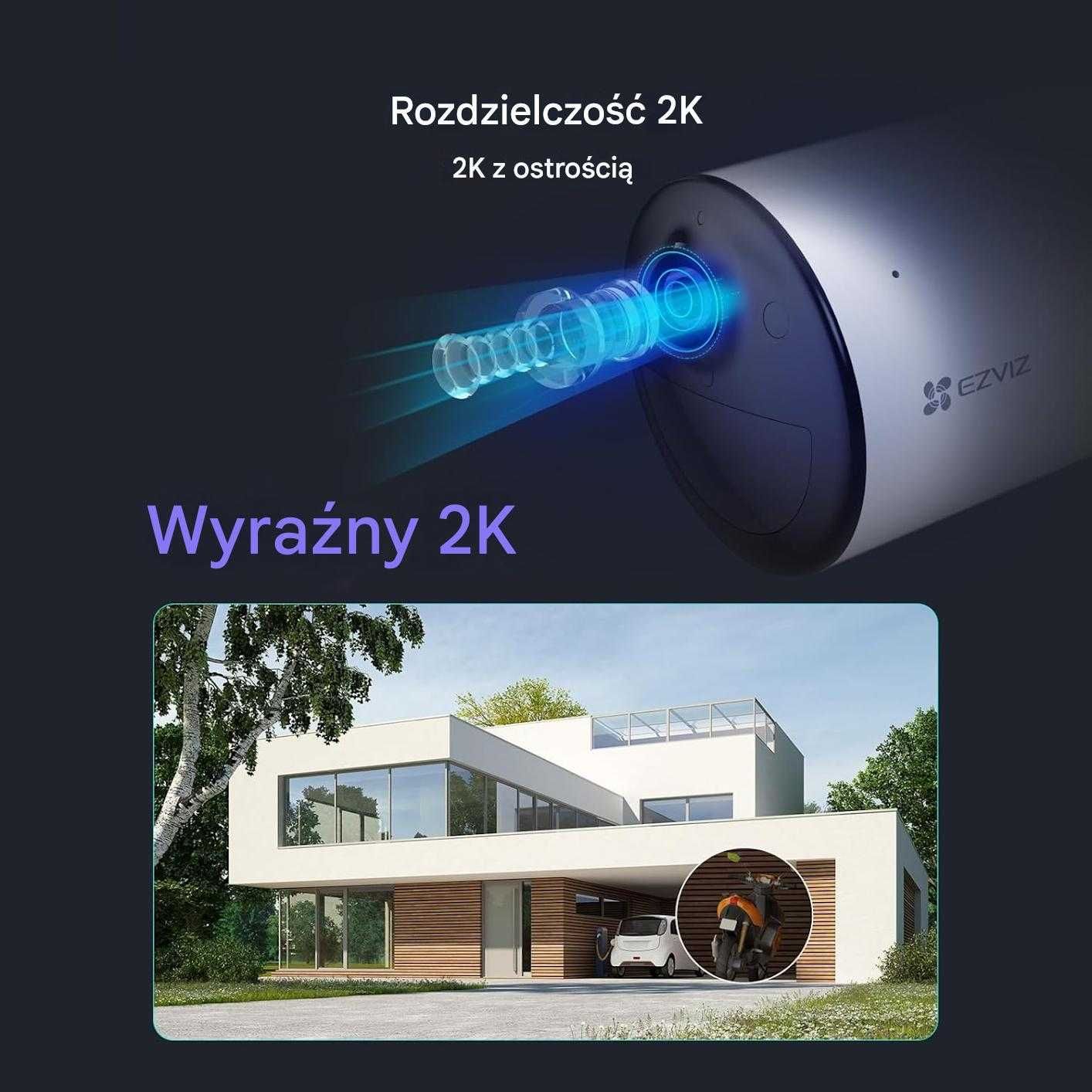 Kamera WiFi EZVIZ CB3 Full HD z detekcją ruchu i audio – powystawowa