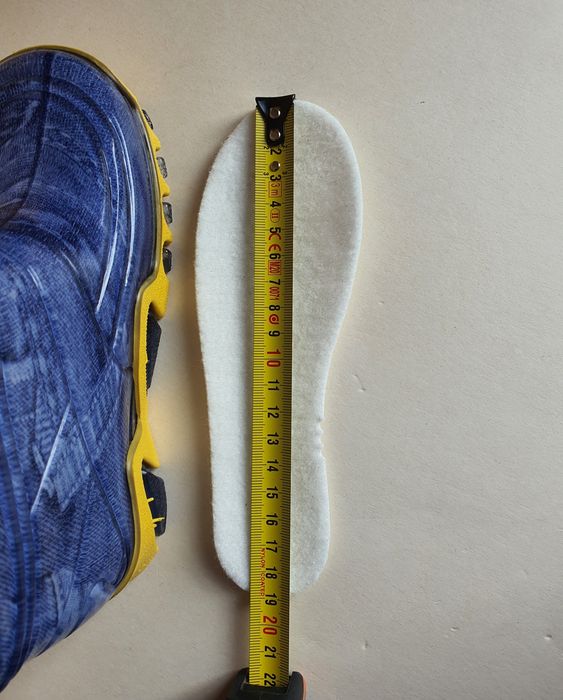 Niebiesko-żółte kalosze Demar unisex rozm 28-29