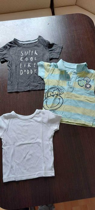 bluzki 3 szt. rozm. 74