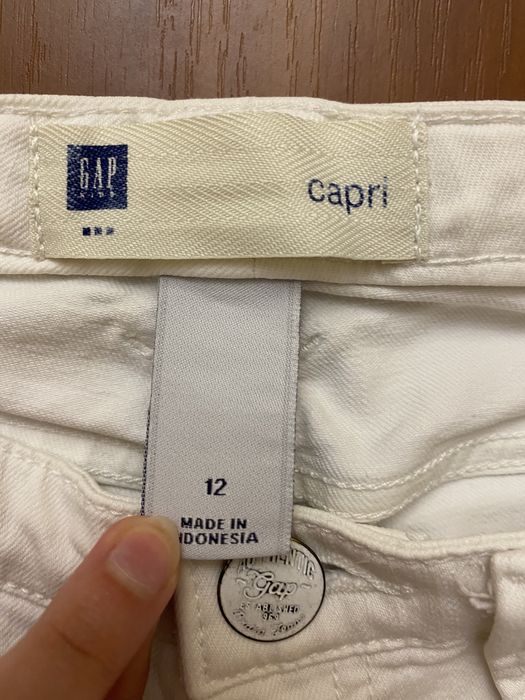 Джинсовые велосипедки gap