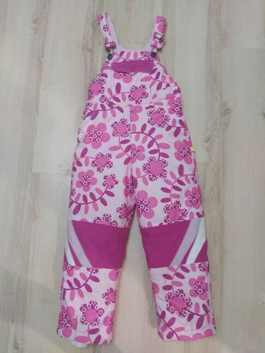 зимий непромокаемый полукомбинезон crocs 4-5 лет