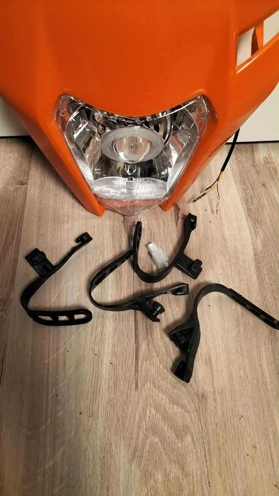 Reflektor LED motocyklowy do ktm exc xc sx  okrągły
