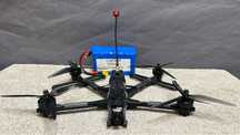 fpv 7 дюймів+батарея 6s3p