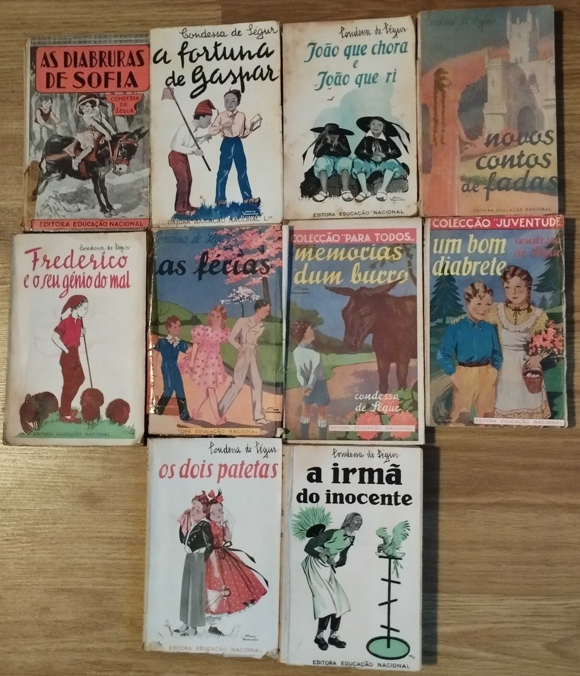 Livros da Condessa de Segur (Década de 40)