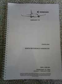 Embraer 170 Quick Refernce Handbook - czeklisty do samolotu